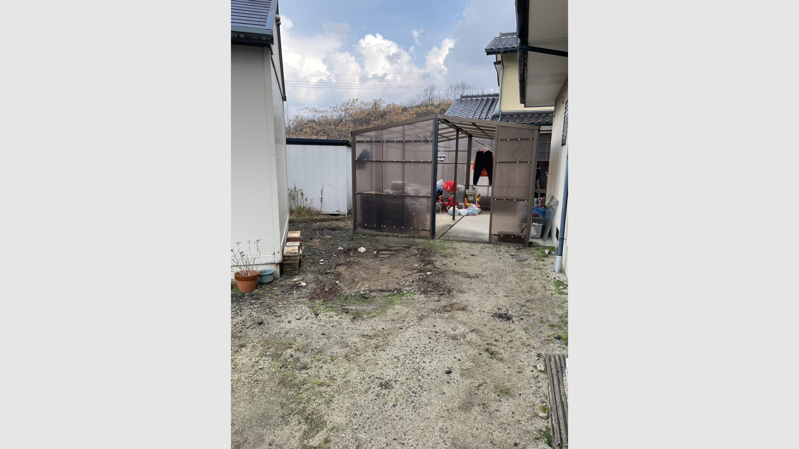 物置の解体撤去工事