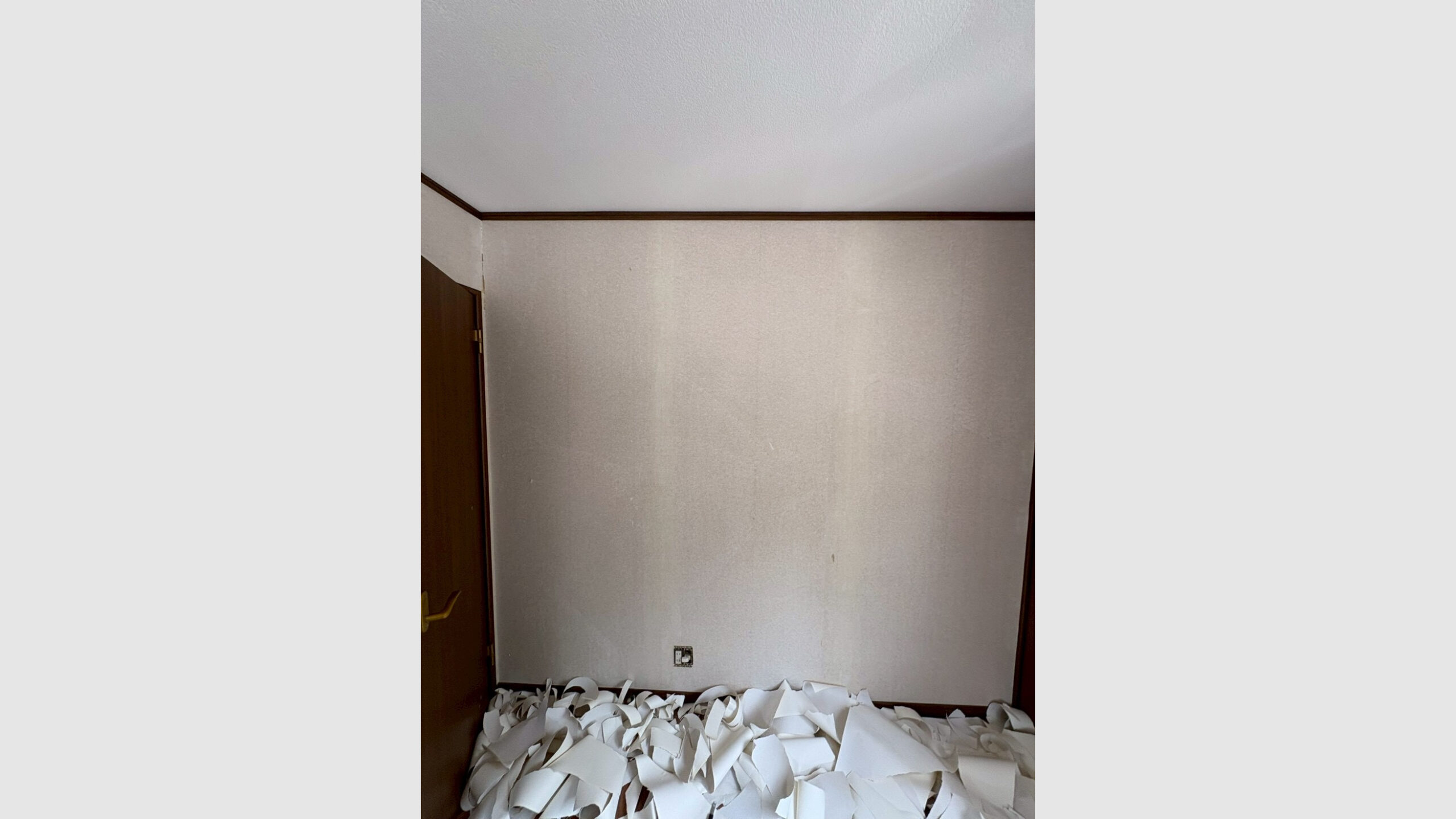 LDKと2部屋のクロス貼り替え+窓枠ダイノックシート貼り