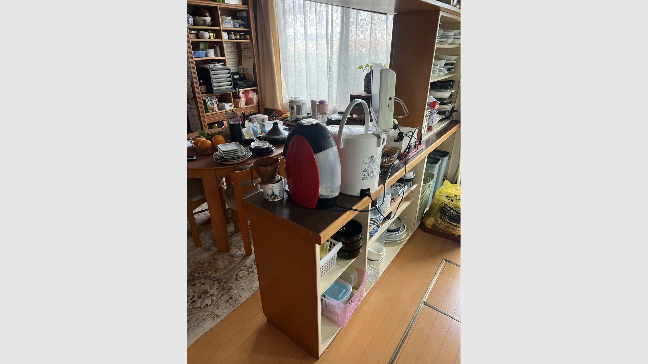 キッチン交換工事（壁付け→アイランド型）